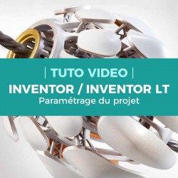 Paramétrage du projet - Inventor