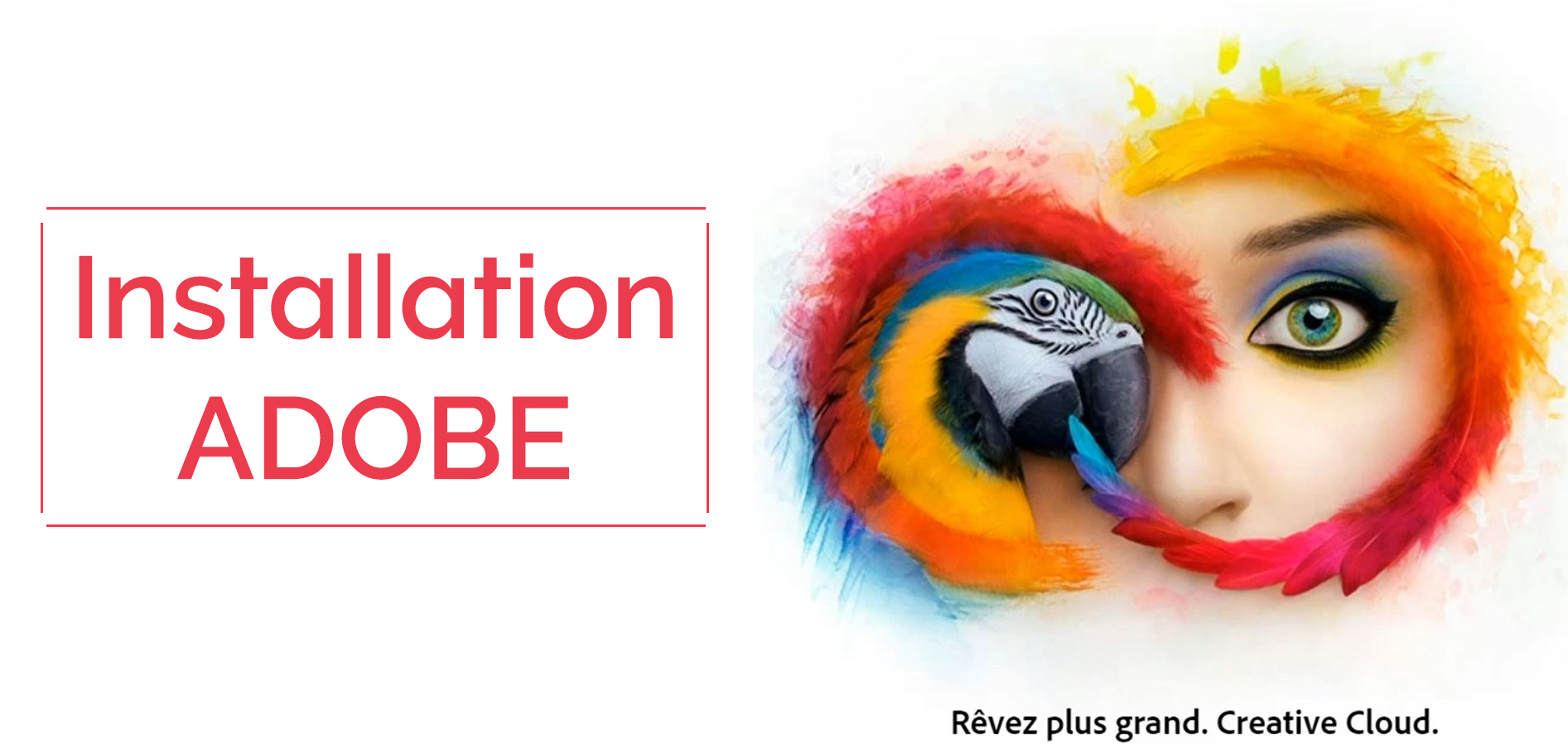 Installation logiciel adobe