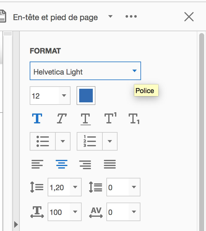 acrobat numeriser texte
